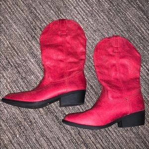 Hot Red Cowgirl boots! 🤠🔥
